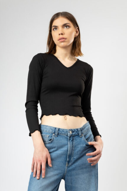 Babylock V-Neck Full Sleeve Top for Women